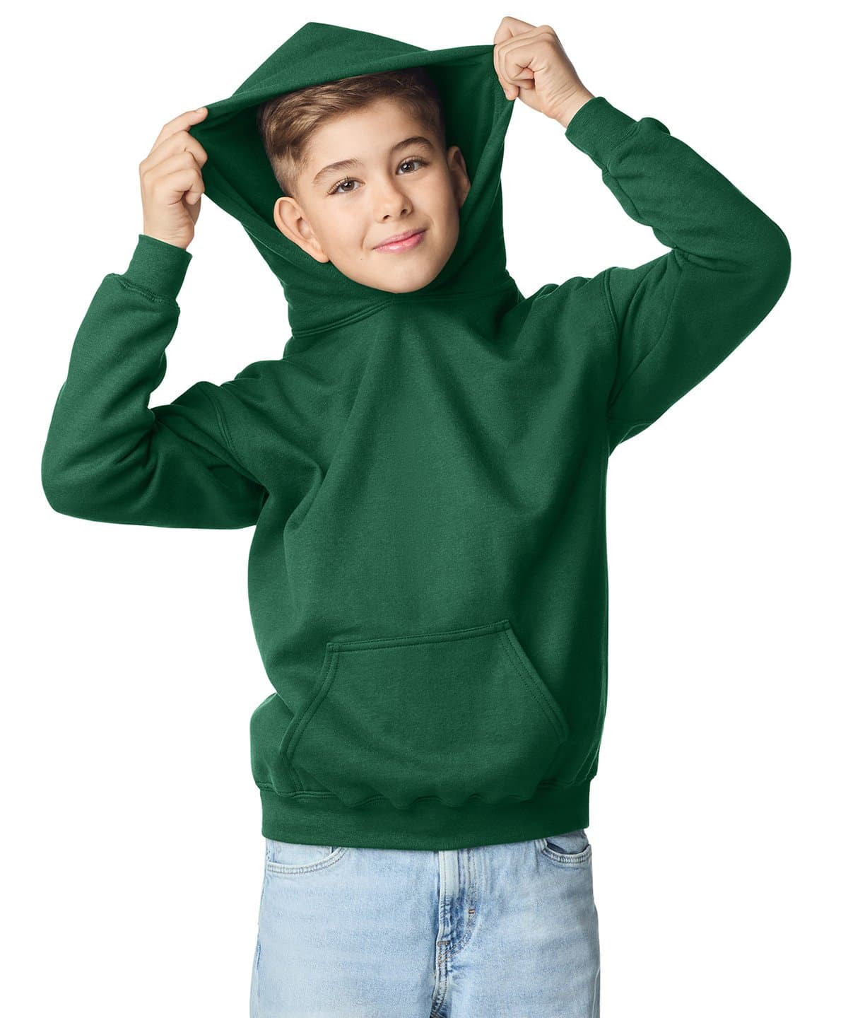 Custom Kids Drawing Embroidered HOODED SWEATSHIRT thumbnail 6